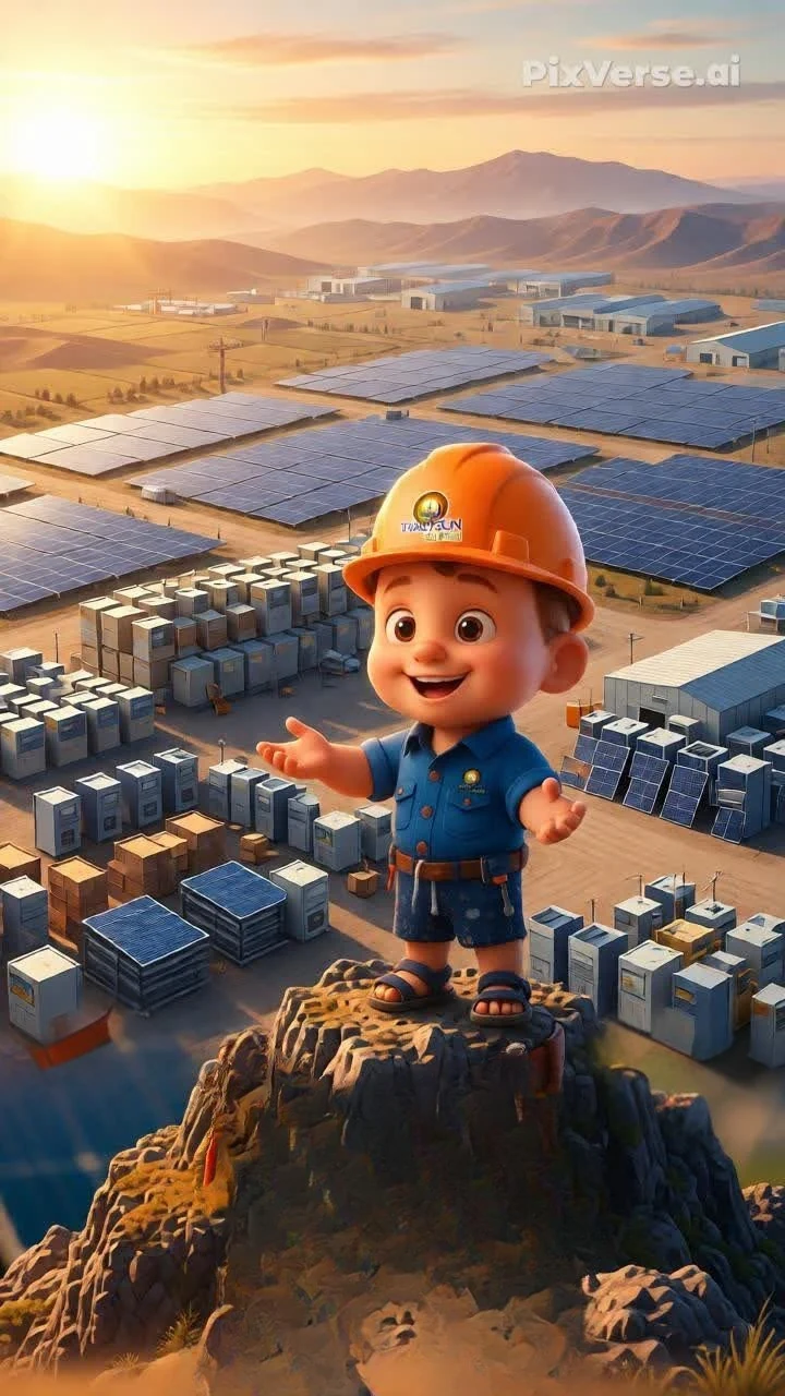 Arte da Thalysun do Brasil sobre conforto e energia solar